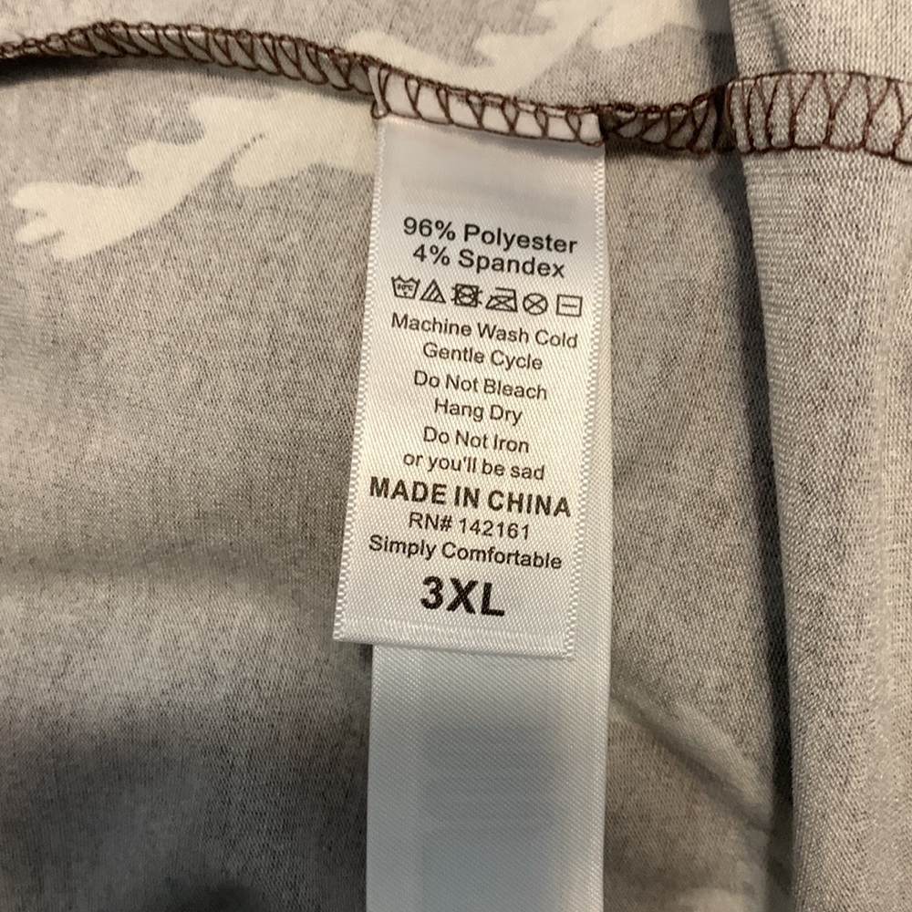 3XL LulaRoe Outfit - LS Hudson Tunic & Legging - Picture 6 of 7